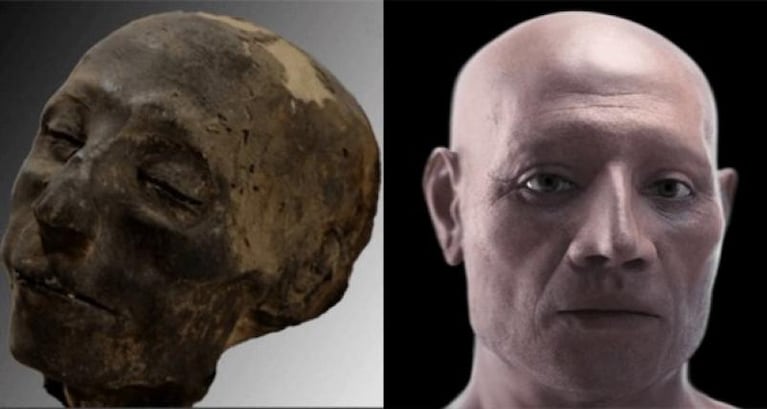 Reconstruyeron el  rostro de una momia de 3 mil años