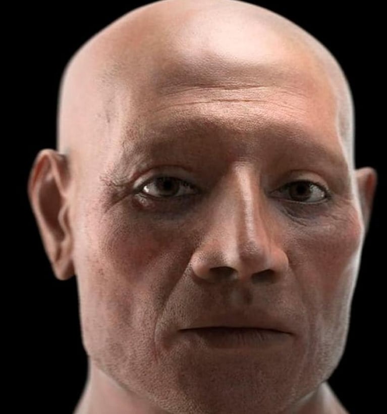 Reconstruyeron el  rostro de una momia de 3 mil años