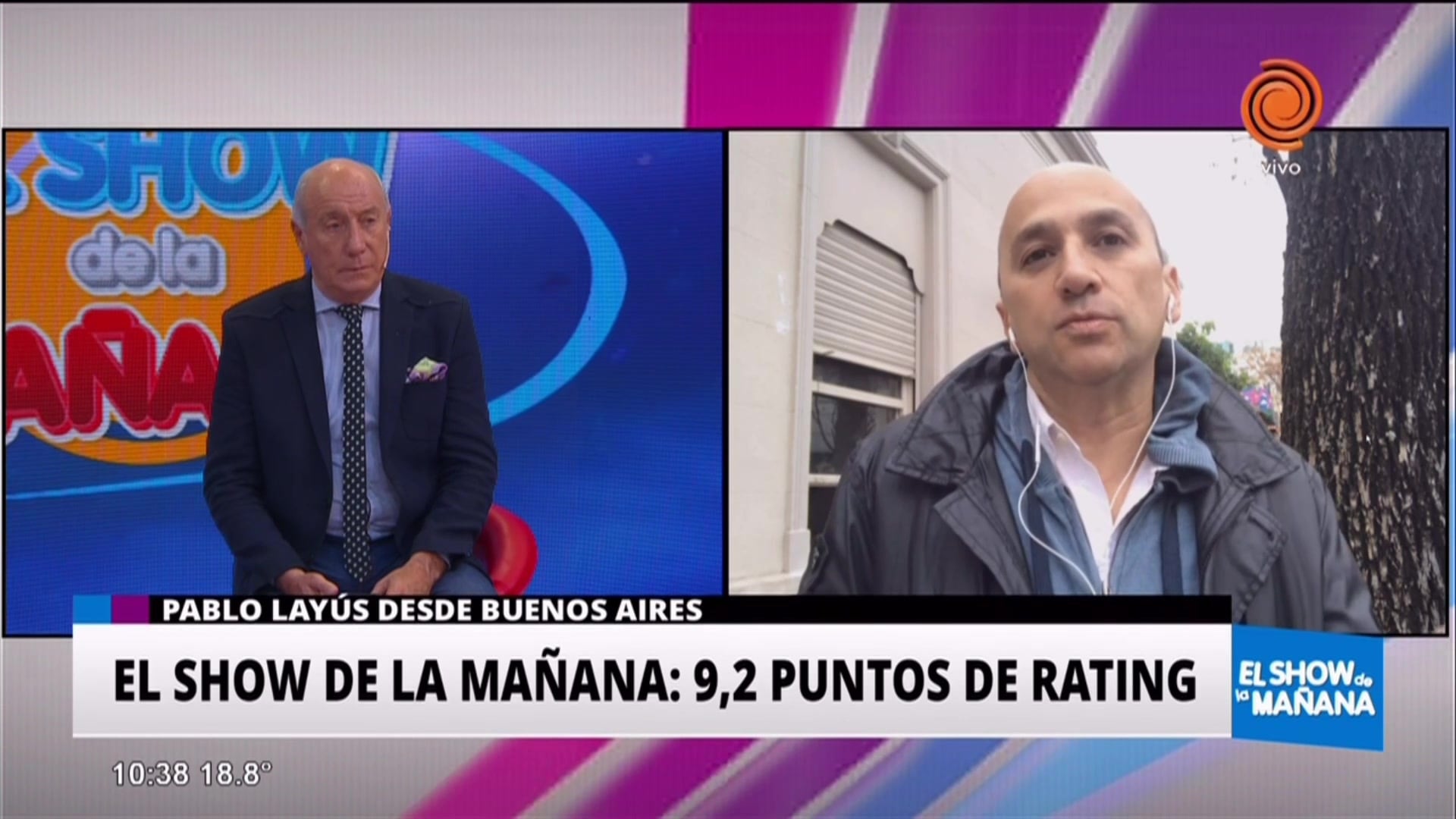 Record de audiencia para el Show de la Mañana