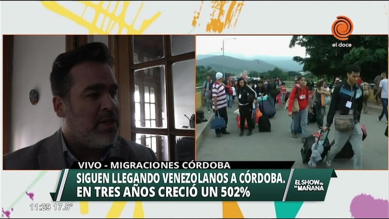 Record migratorio de venezolanos a Córdoba