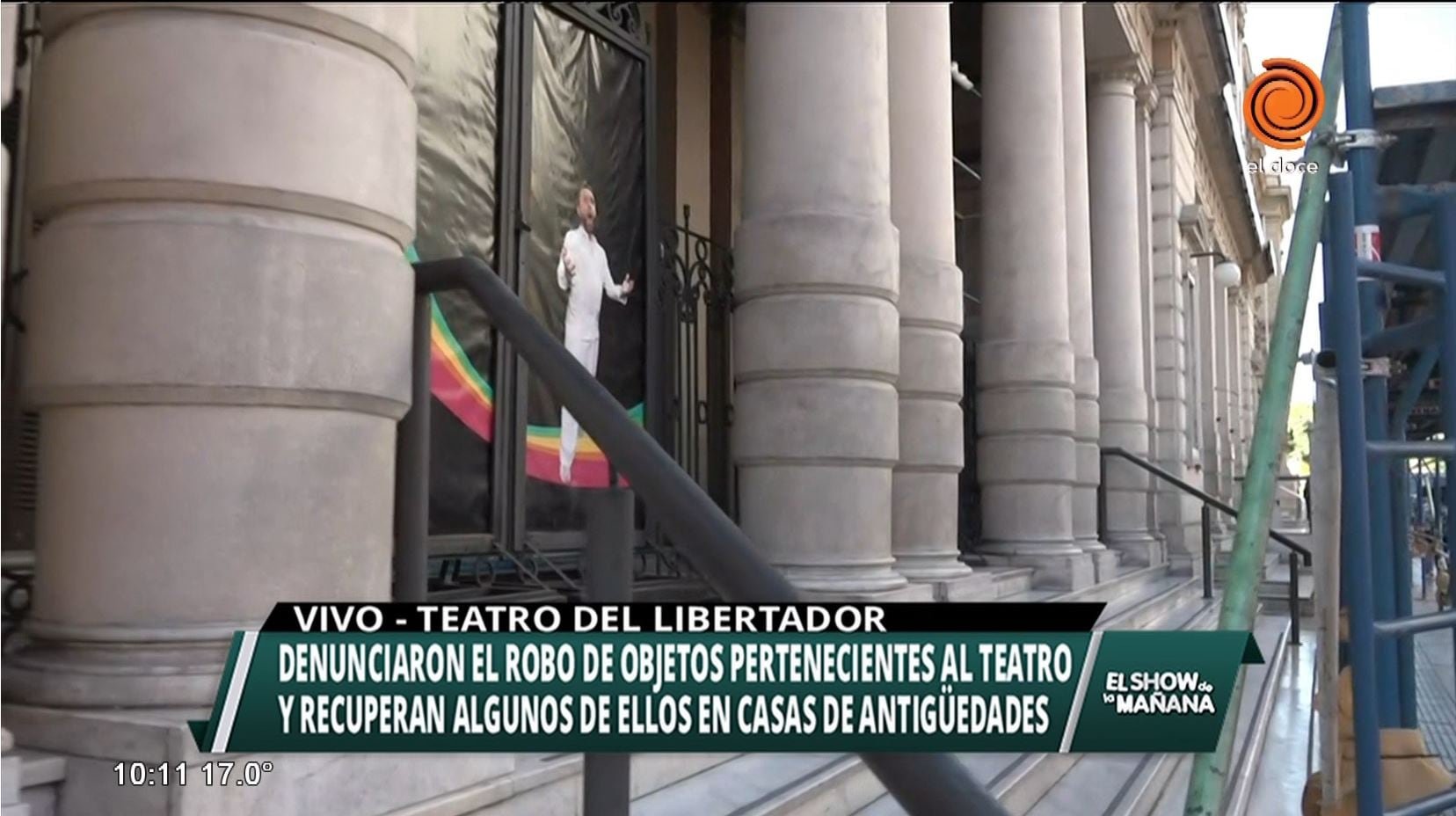 Recuperan objetos robados del Libertador