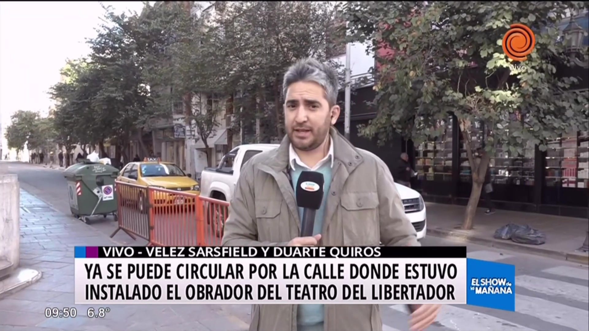 Rehabilitaron la cuadra cerrada por obras del Teatro del Libertador