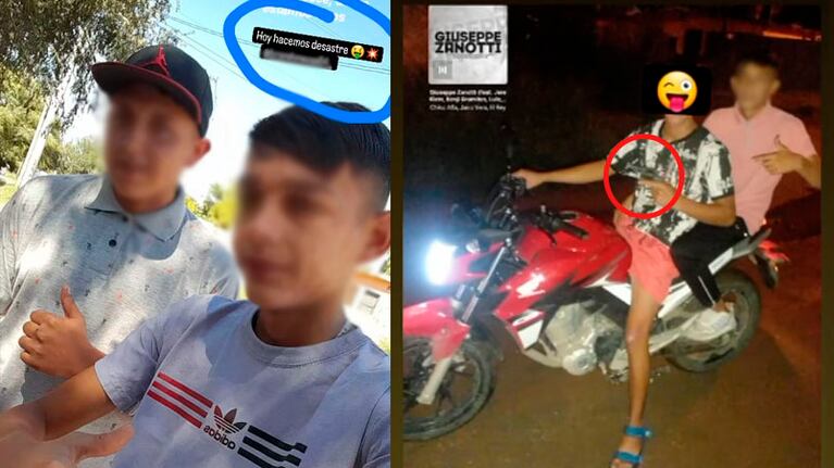 Repartidores de Villa Allende aseguran que dos motochoros menores roban en la zona.