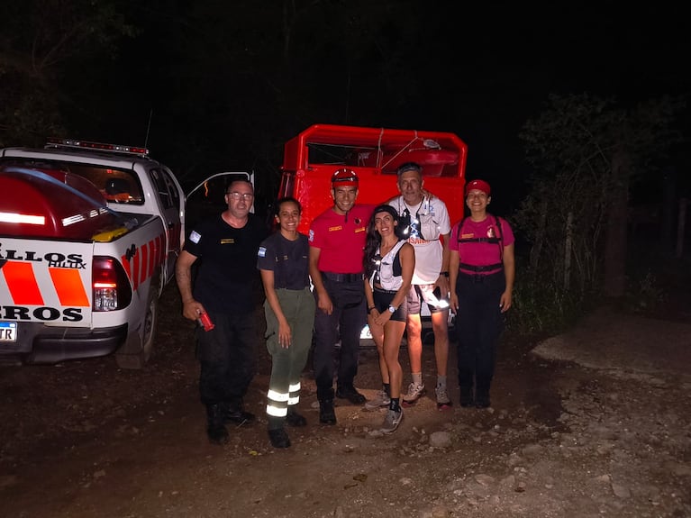 Rescataron a 5 personas que se perdieron en las sierras de Córdoba