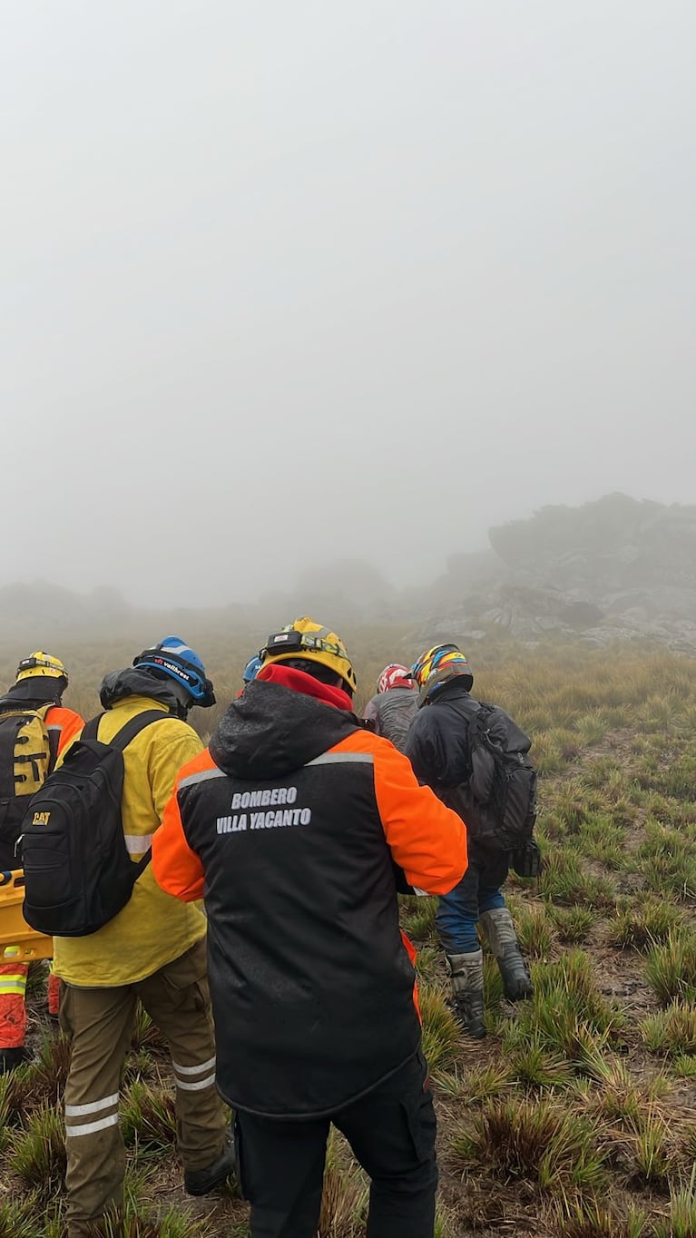 Rescate en el Champaquí.