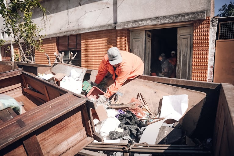 Retieraron 800 toneladas de basura de una casa ( Foto: Municipalidad de Córdoba)