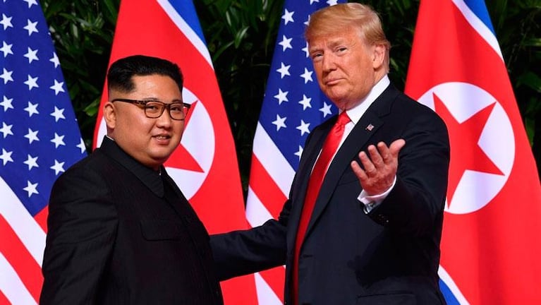 Reunión histórica entre Donald Trump y Kim Jong-un