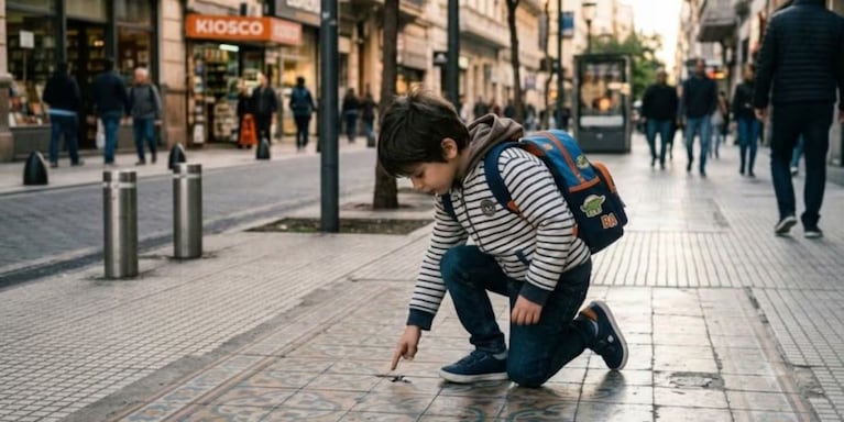 Revelan que los niños que cuentan baldosas o escalones desarrollan una habilidad clave: qué significa