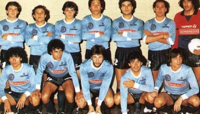 Revelaron dónde está la camiseta que usó Maradona cuando jugó en Belgrano