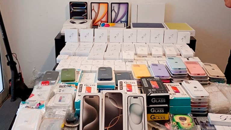 Revisaron una encomienda que venía a Córdoba y descubrieron mercadería ilegal por $75 millones