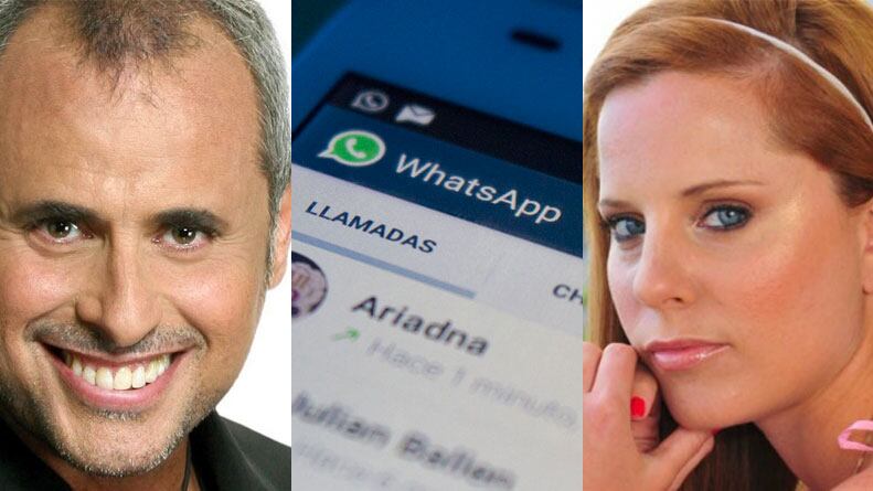 Rial y Kämpfer calientas la relación con "mensajitos" eróticos.