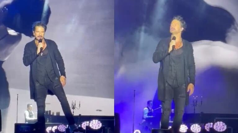 Ricardo Arjona en el estadio Juan Domingo Perón.