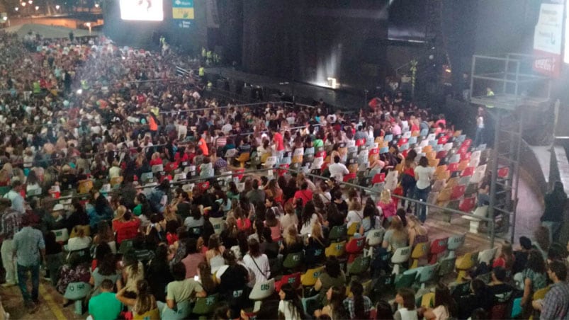 Ricardo Arjona enamoró a las cordobesas. Foto: Juan Pablo Lavisse