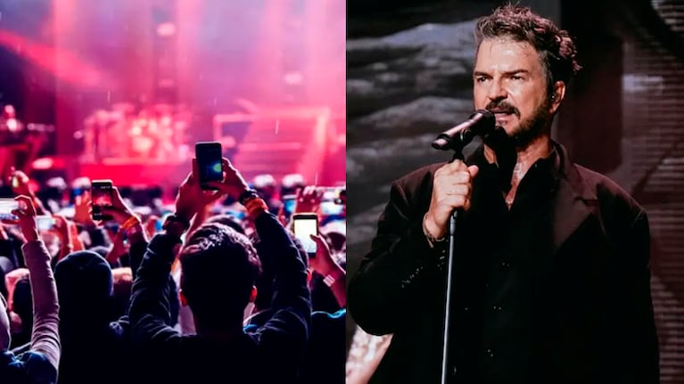Ricardo Arjona volvió a poner en escena la polémica del uso del celular en los recitales.
