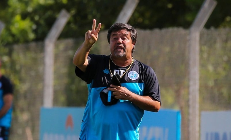 Ricardo Caruso Lombardi se sumó al plantel en la sexta semana de entrenamientos