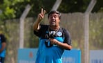 Ricardo Caruso Lombardi se sumó al plantel en la sexta semana de entrenamientos