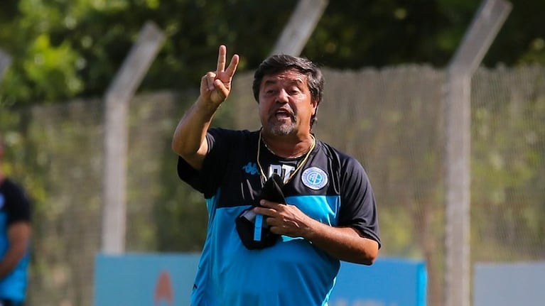 Ricardo Caruso Lombardi se sumó al plantel en la sexta semana de entrenamientos