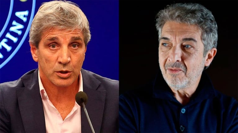 Ricardo Darín cruzó a Luis Caputo por la polémica de las empanadas: “Lo que dijo es una estupidez”