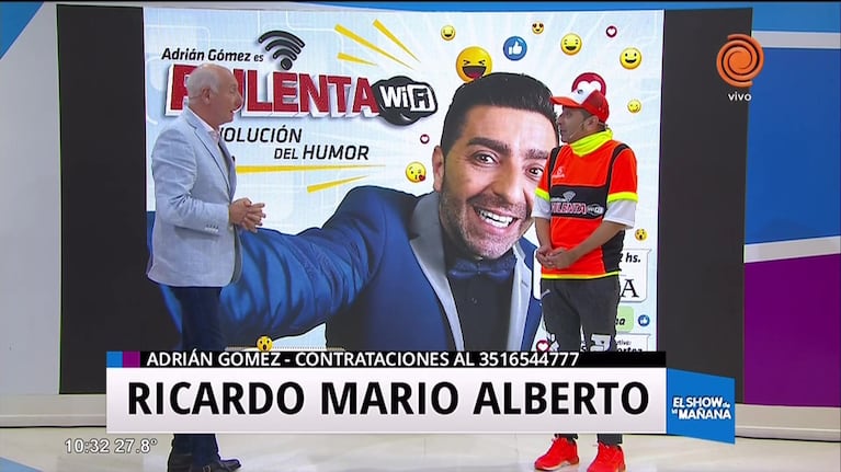 Ricardo Mario Alberto y la navidad en la circunvalación