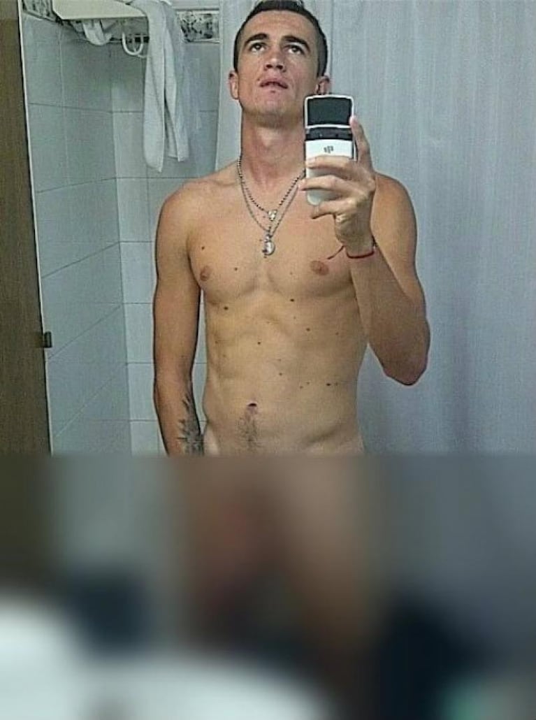 Ricardo Noir, otro futbolista desnudo en las redes sociales