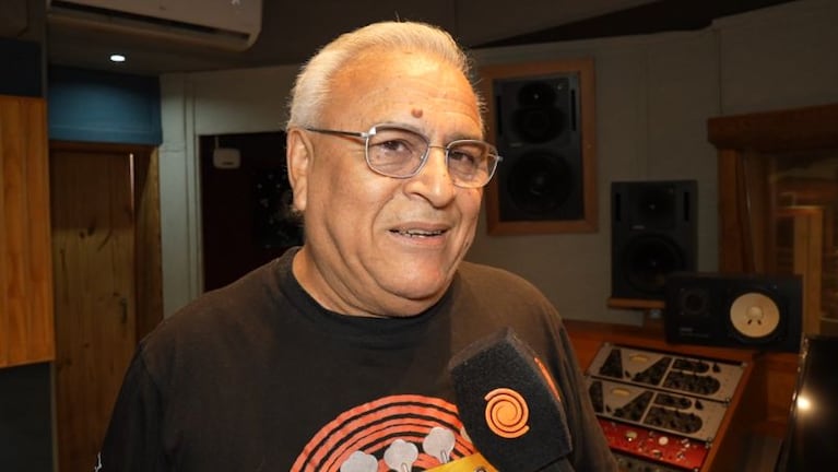 Ricardo Verón y sus recuerdos junto a La Mona Jiménez.