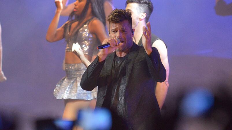 Ricky Martin cerró el Festival de Peñas. Foto: Lucio Casalla / ElDoce.tv