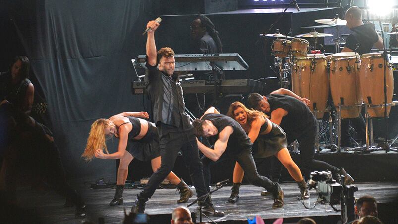 Ricky Martin cerró el Festival de Peñas. Foto: Lucio Casalla / ElDoce.tv.