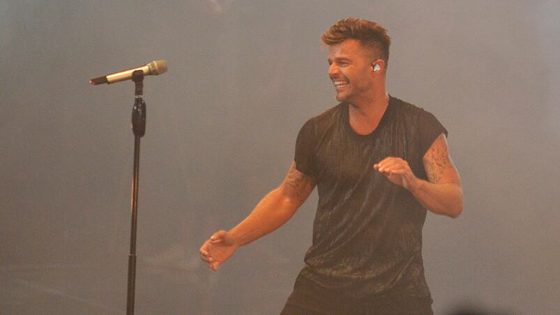Ricky Martin cerró el Festival de Peñas. Foto: Lucio Casalla / ElDoce.tv