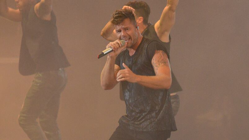 Ricky Martin cerró el Festival de Peñas. Foto: Lucio Casalla / ElDoce.tv