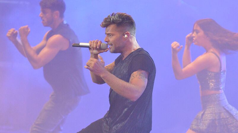 Ricky Martin cerró el Festival de Peñas. Foto: Lucio Casalla / ElDoce.tv