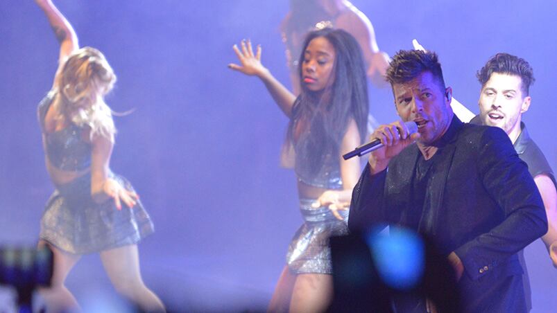 Ricky Martin cerró el Festival de Peñas. Foto: Lucio Casalla / ElDoce.tv