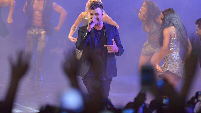 Ricky Martin cerró el Festival de Peñas. Foto: Lucio Casalla / ElDoce.tv