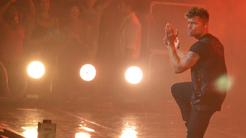 Ricky Martin cerró el Festival de Peñas. Foto: Lucio Casalla / ElDoce.tv