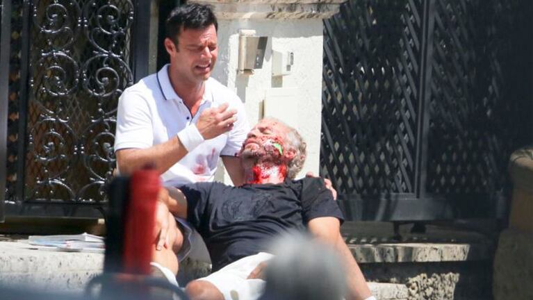 Ricky Martin, desconsolado por la muerte del personaje de Versace. 
