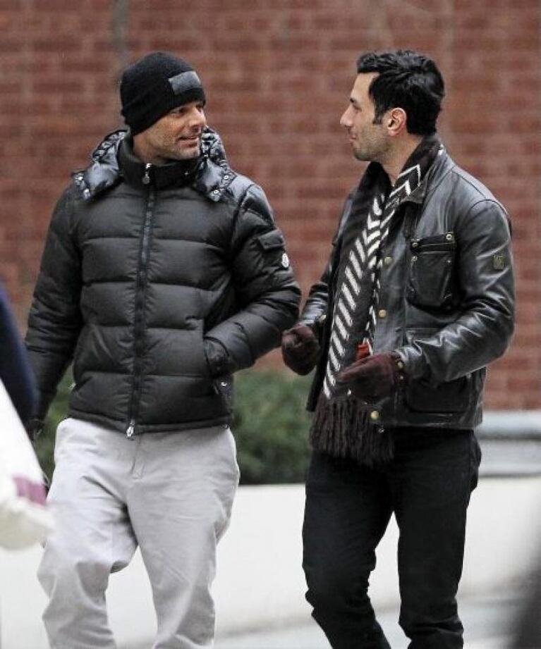 Ricky Martin en Nueva York con su nuevo novio