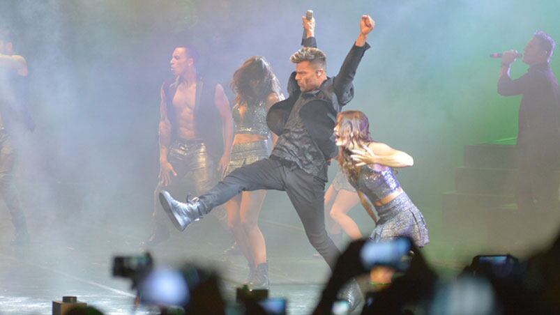 Ricky Martin enloqució a todas las mujeres en Villa María. Foto: Lucio Casalla / ElDoce.tv