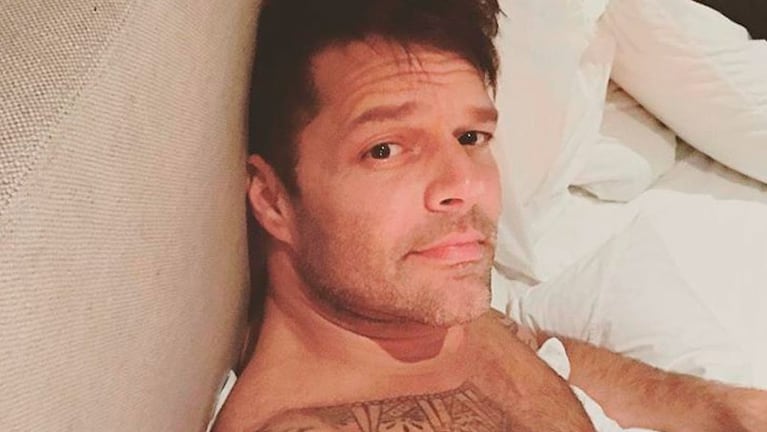 Ricky Martin, por primera vez mostró su cola.