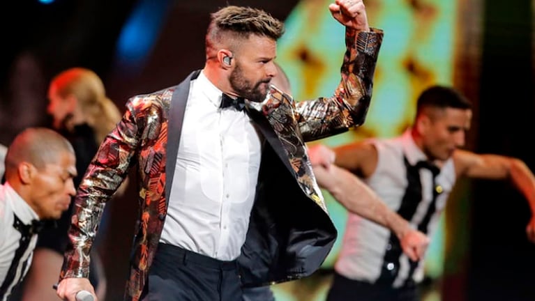 Ricky Martin recibió la Gaviota de Plata en Chile. 