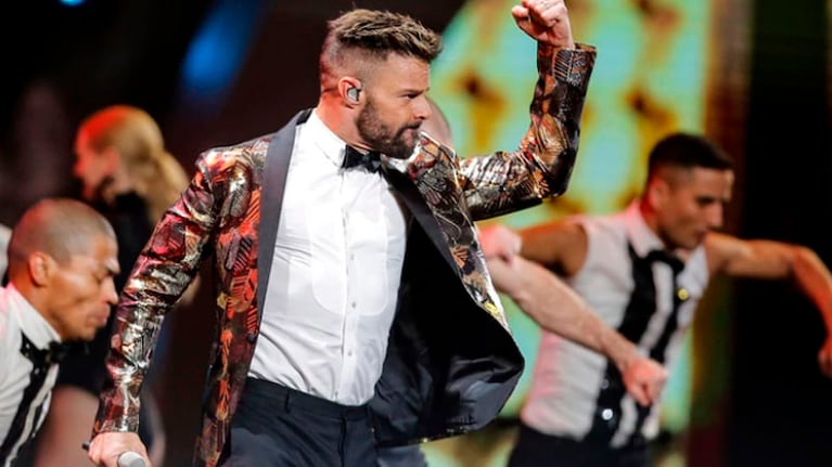 Ricky Martin recibió la Gaviota de Plata en Chile.
