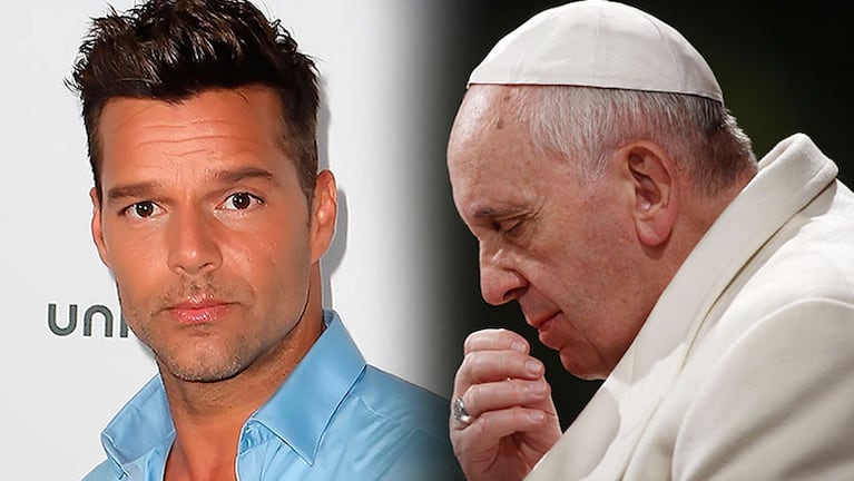 Ricky Martin y el Papa lamentaron el horror.