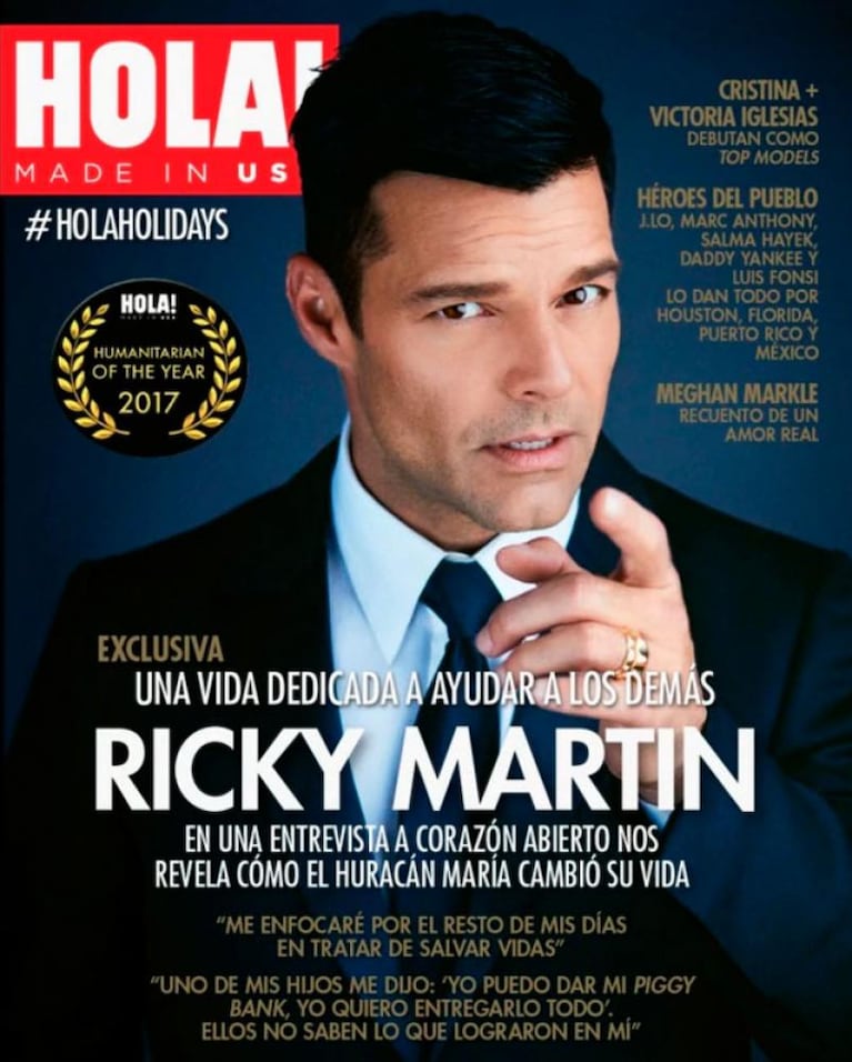 Ricky Martin y la tierna frase de su hijo que lo obligó a cambiar su vida