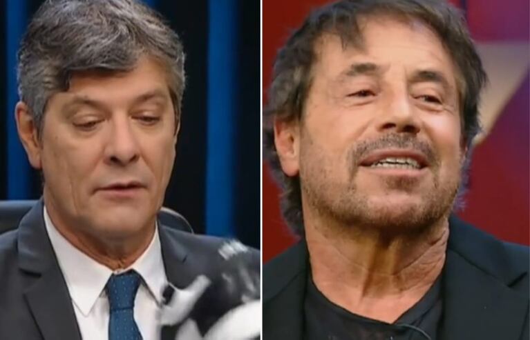 Ricky Sarkany y los regalos para los integrantes de Otro día perdido.