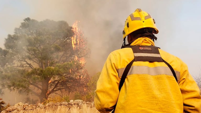 Riesgo extremo de incendios en Córdoba.