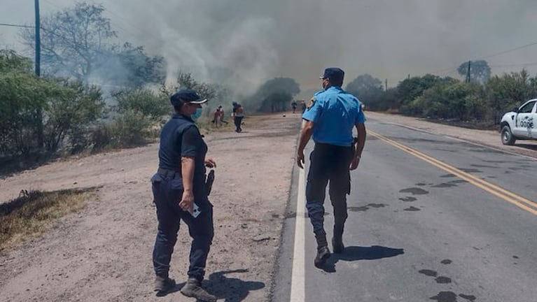 Rige alerta extrema por incendios en Córdoba.