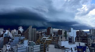 Rige una alerta por tormentas para este lunes en Córdoba.