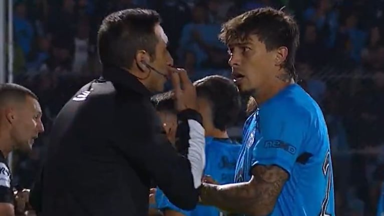 Rigoni fue expulsado ante Aldosivi.