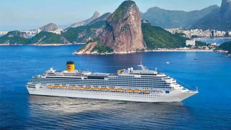 Río de Janeiro es uno de los destinos del crucero.