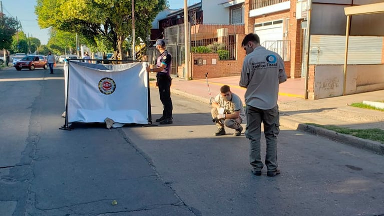 Río Negro al 1210, el lugar donde ocurrió el episodio fatal en Córdoba.