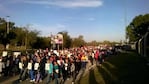 Río Segundo y Pilar marcharon con el grito de #NiUnaMenos. Foto: eldocetv 