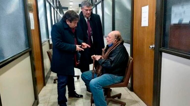 Ríos fue derivado a una clínica del barrio porteño de Belgrano.